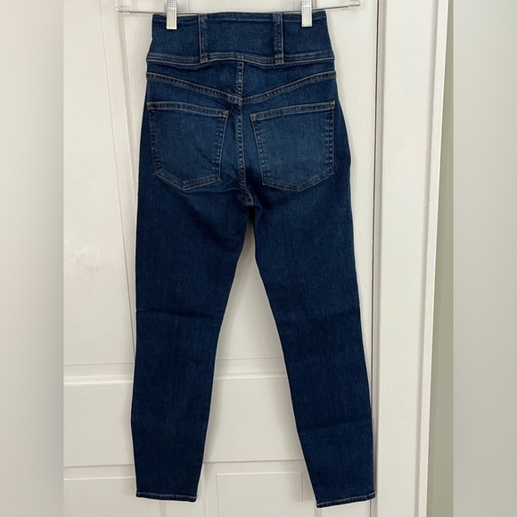 Veronica Beard Katherine Corset High Rise Waist Skinny Jeans Size 24 New - Picture 6 of 15